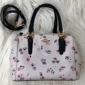 Coach Mini Christie Carryall Wildflower Print